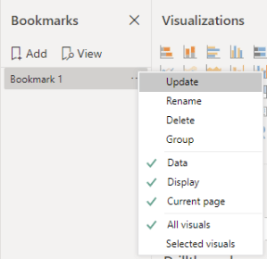 Bookmark Settings