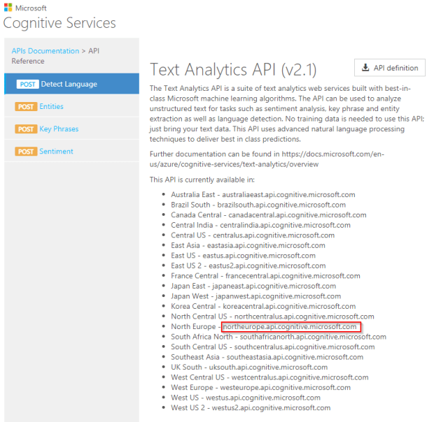 AIInsightsWithoutPremium_SetupCognitiveServices_APIConsol