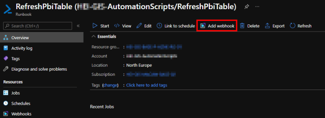 Automate Power BI single table refresh using Azure Data Factory and ...