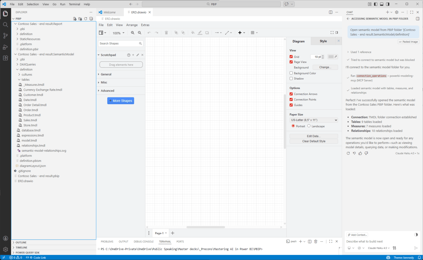 Generate ERD diagrams for your Power BI Semantic Model using GitHub ...